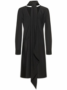 HELMUT LANG Reversible Scarf Silk Midi Dress