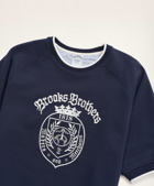 Brooks Brothers Men's Short-Sleeve Graphic Sweatshirt | Navy