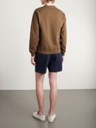 TOM FORD - Logo-Embroidered Cotton-Jersey Sweatshirt - Brown