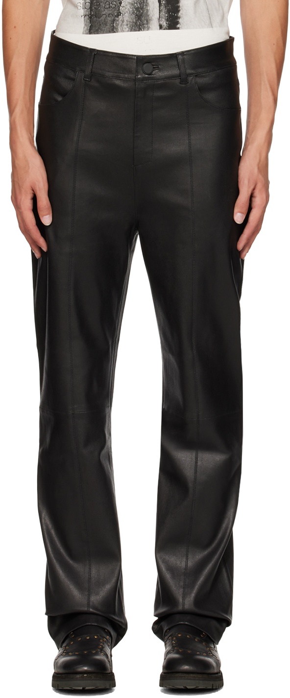 Photo: FREI-MUT Black Palisades Leather Pants