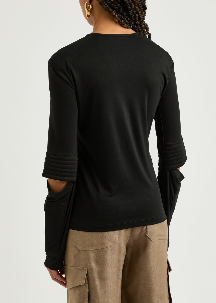 DAWN No.11 CUP IN LANG TOPS BEG×BLK DAWN - No. 11 CUP IN LANG TOPS