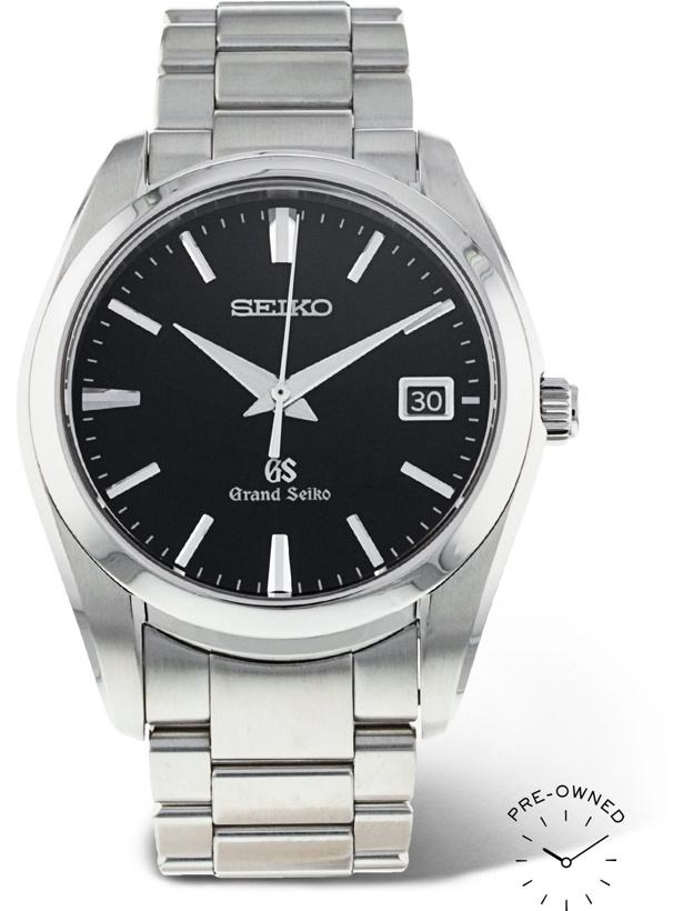 Photo: Grand Seiko - Pre-Owned 2016 Heritage 37mm Stainless Steel Watch, Ref. No. SBGX061