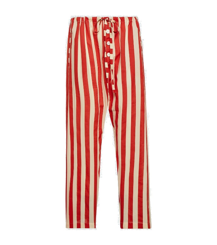 Photo: Bode Valance striped cotton pants