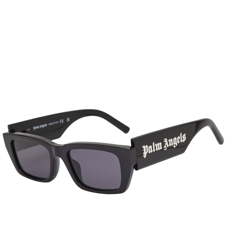 Photo: Palm Angels Palm Sunglasses in Black