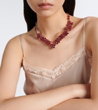 Simone Rocha Crystal-embellished necklace