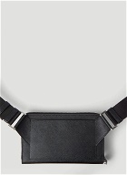 Logo Plaque Belt Bag in Black