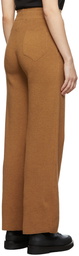 Nanushka Tan Knit Oni Lounge Pants