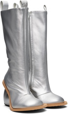 YUME YUME SSENSE Exclusive Silver Love Tall Boots