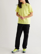 Abc. 123. - Logo-Appliquéd Cotton-Jersey T-Shirt - Yellow