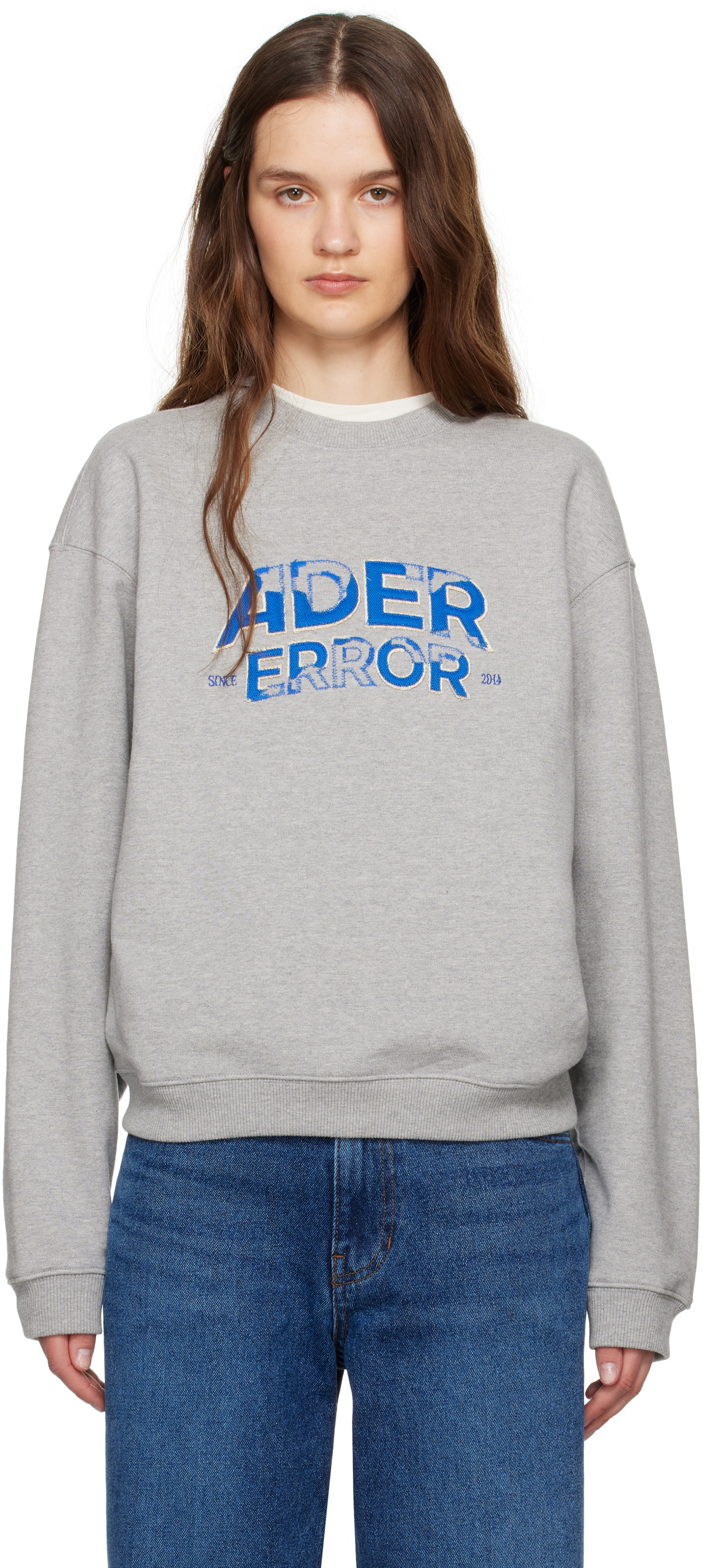 ADER error Gray Edca Product. 45 Sweatshirt