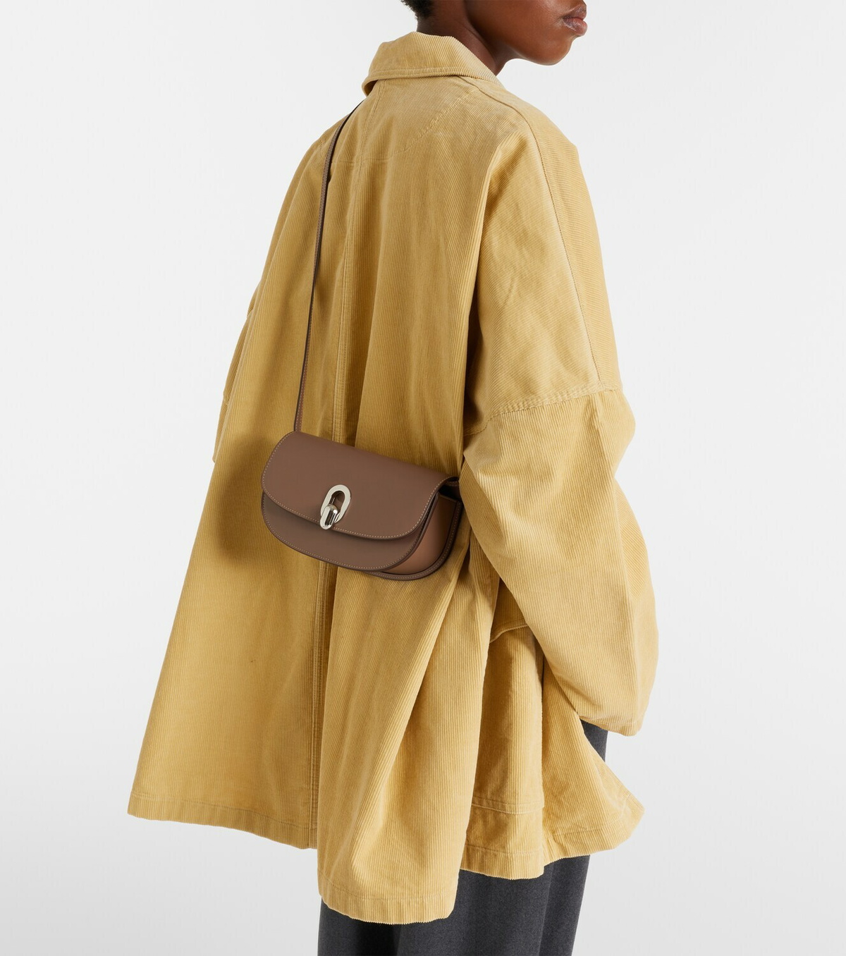 Savette Tondo leather crossbody bag