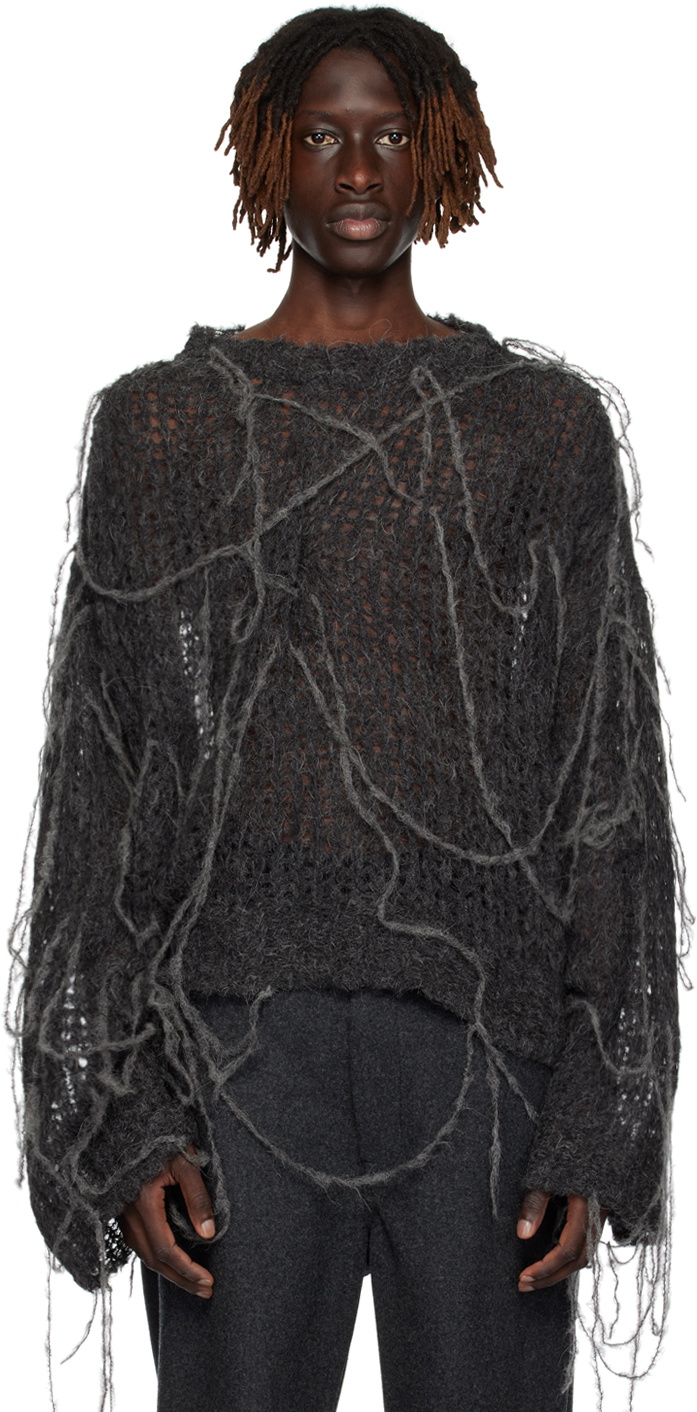 AIREI Gray Protection Sweater