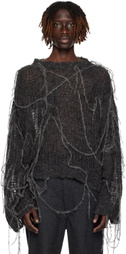 AIREI Gray Protection Sweater