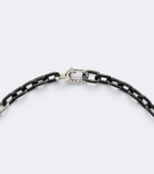 David Yurman DY Madison® titanium and sterling silver chain necklace
