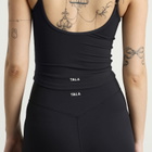 TALA Women's DayFlex Scoop Back Vest in Shadow Black