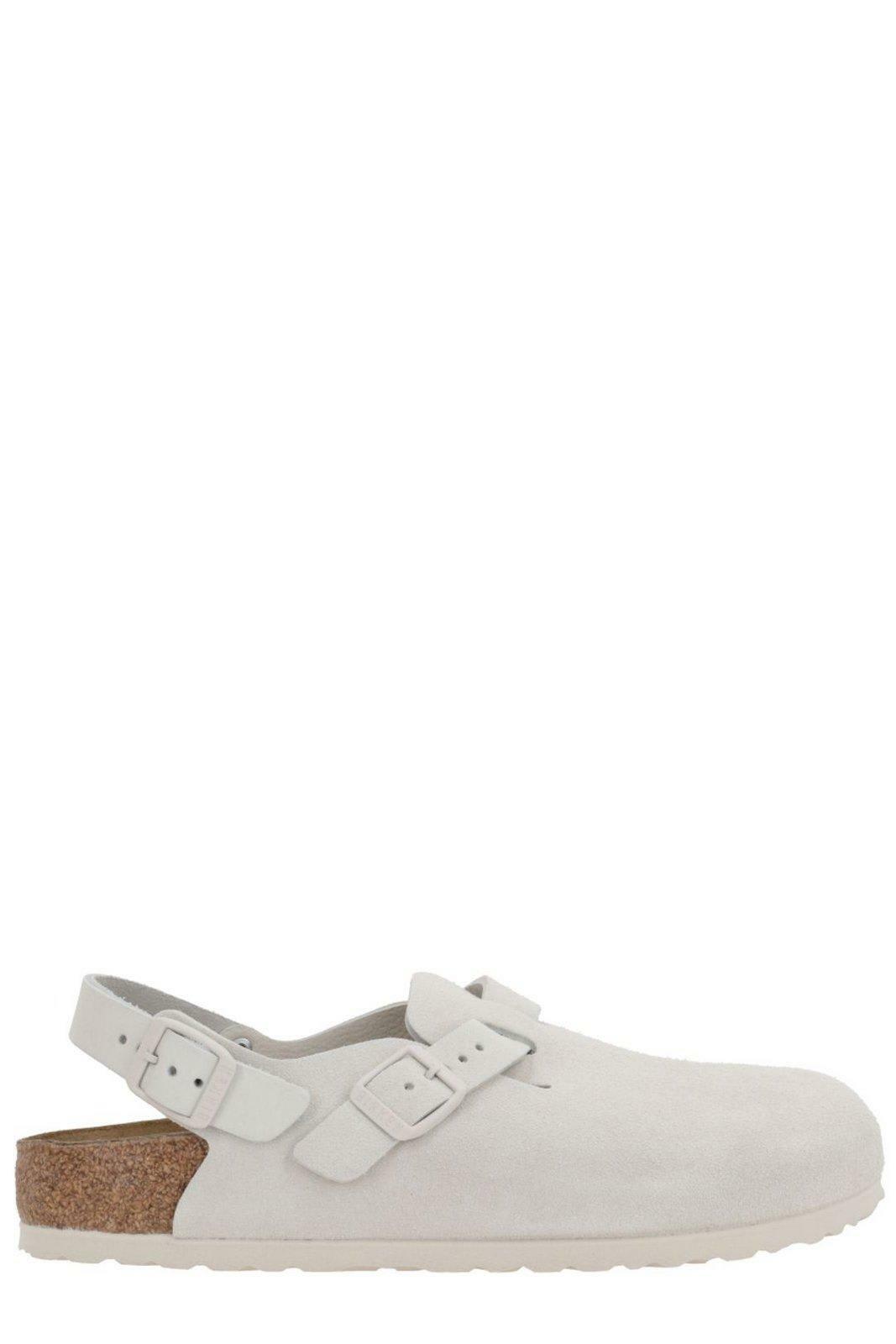 Birkenstock Mint Green Suede Tokyo Slippers Birkenstock