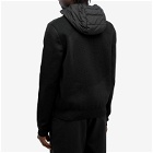 Moncler Men's Knit Down Jacket in Black