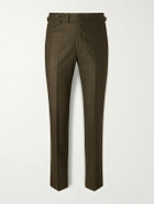 J. Mueser - Waverly Straight-Leg Virgin Wool Suit Trousers - Green