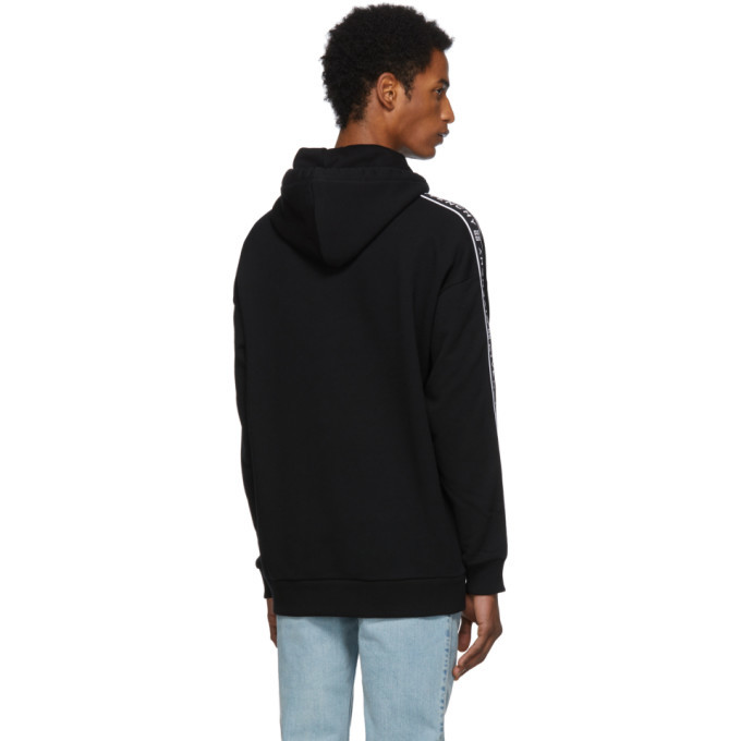 Givenchy Black 4G Webbing Hoodie Givenchy