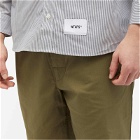 WTAPS Men's 03 Striped Back Printed Shirt in Black