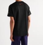 Givenchy - Embellished Logo-Print Cotton-Jersey T-Shirt - Black