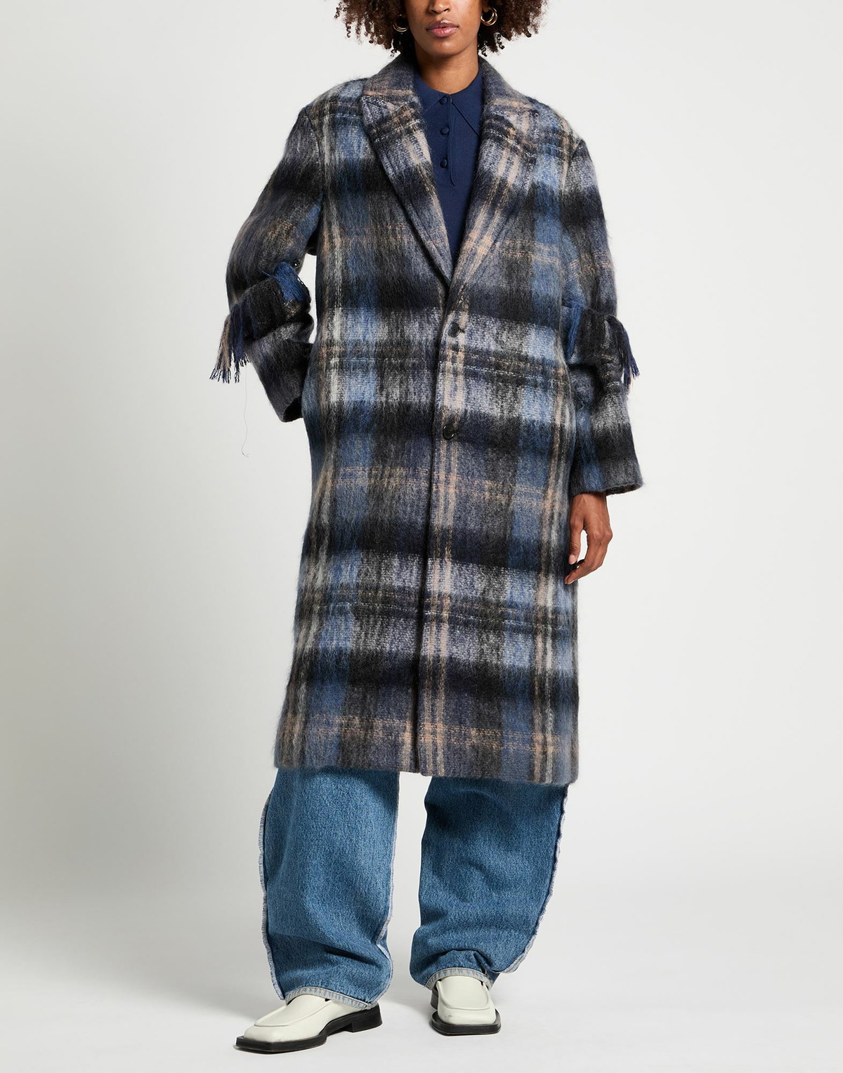 Loewe Womens Coat in Blue