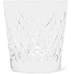 Soho Home - Barwell Set of Six Cut Crystal Rocks Glasses - Neutrals