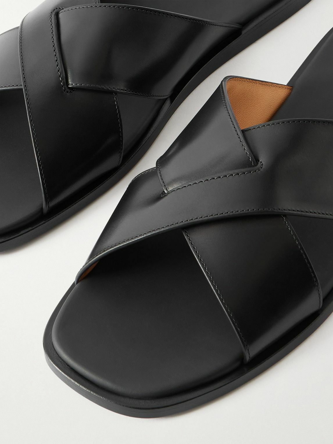 Church's - Ockley Leather Slides - Black