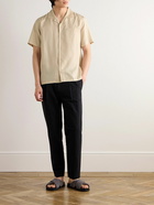 Mr P. - Camp-Collar Lyocell-Twill Shirt - Neutrals