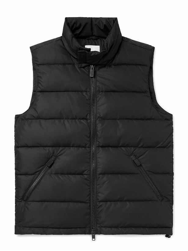 Photo: Aspesi - Quilted Shell Down Gilet - Black