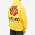 Kenzo Paris Men's Boke Flower Popover Hoody in Golden Yellow