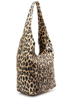 Damson Madder Leopard-print Cotton Cross-body Sling bag - One Size
