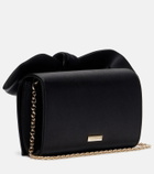 Aquazzura Bow Tie Mini satin clutch