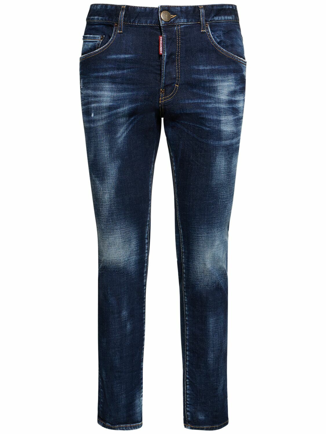 Skater Stretch Cotton Denim Jeans