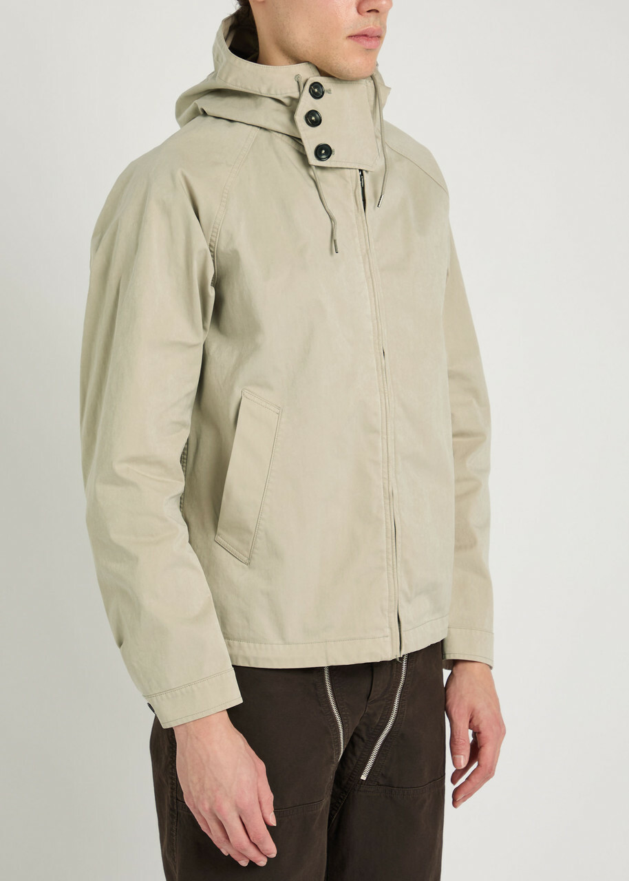Ten C Hooded Jacket Grey