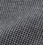 Oliver Spencer - 8cm Puppytooth Organic Cotton-Blend Tie - Gray