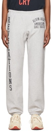 Denim Tears Grey Champion Edition Lounge Pants