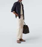 Brunello Cucinelli Suede Chelsea boots