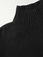 The Elder Statesman - Cashmere Rollneck Sweater - Black