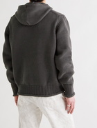 JACQUEMUS - Cotton Hoodie - Gray