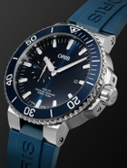 Oris - Aquis Small Second Date Automatic Stainless Steel Watch, Ref. 01 743 7733 4155-07 4 24 69EB
