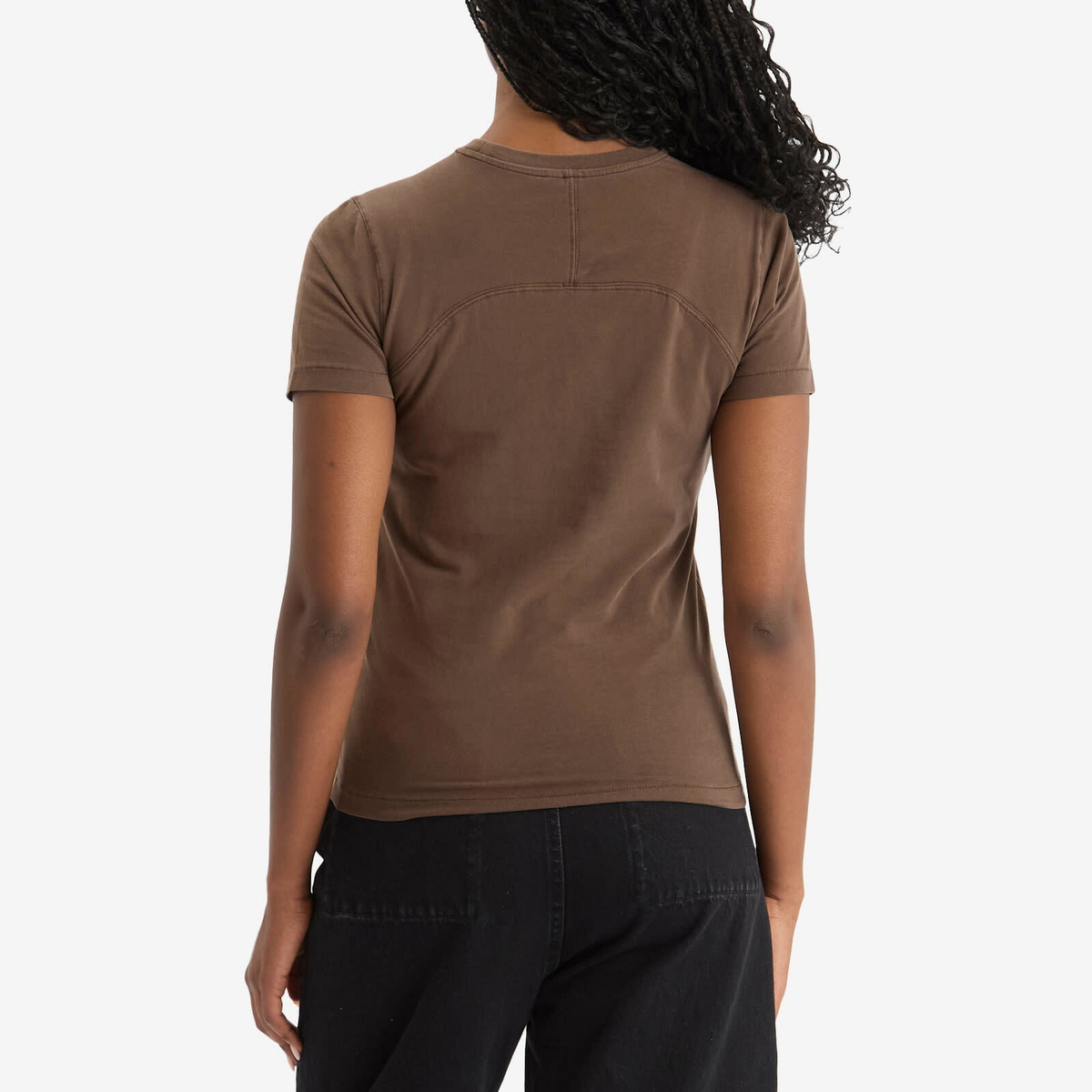 Entire Studios Women's Mini T-Shirt in Brunette