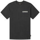 Napapijri Men's Outdoor Utility T-Shirt in Black