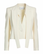 Lardini Womens Blazer Cream