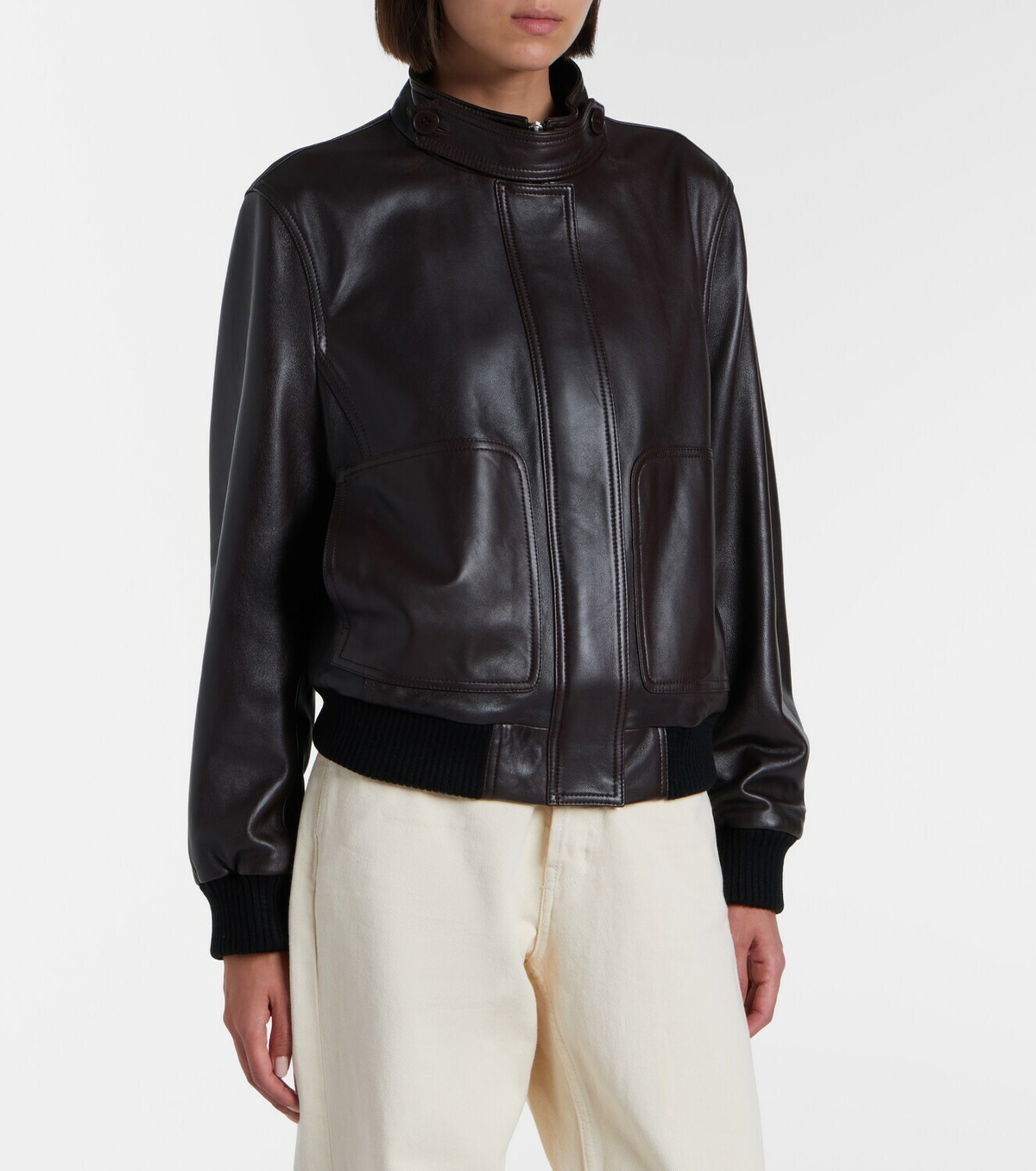 Nour Hammour Rios leather jacket