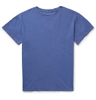 The Elder Statesman - Cotton-Jersey T-Shirt - Blue