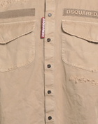 Dsquared2 Mens Shirt Sand