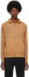 Olly Shinder Tan Sheer Jacket