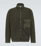 And Wander Re Wool JQ Stand Zip jacquard jacket