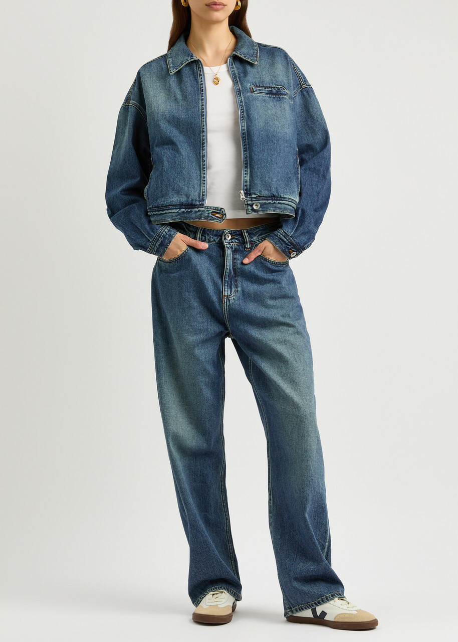 Ymc Burnside Cropped Denim Jacket YMC